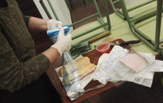 preparant el menjar